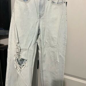 Wild Fable Light Gray Boyfriend Jeans